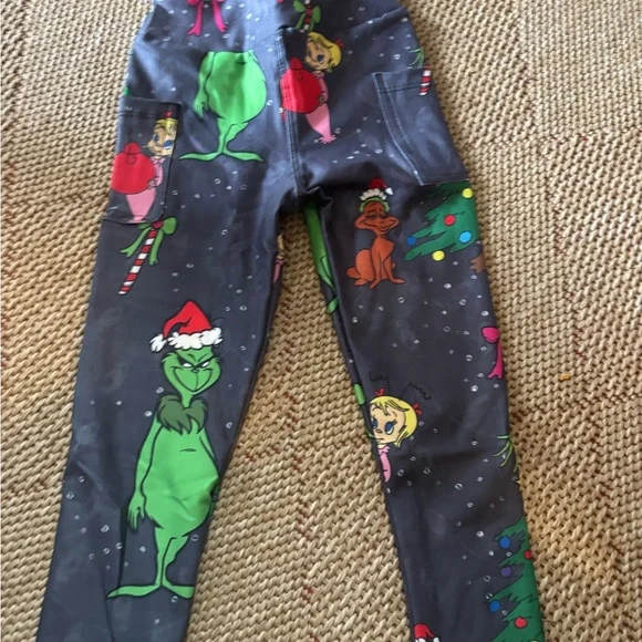 3 Pair Leggings Bundle Baby Yoda & Grinch - Picture 3 of 13